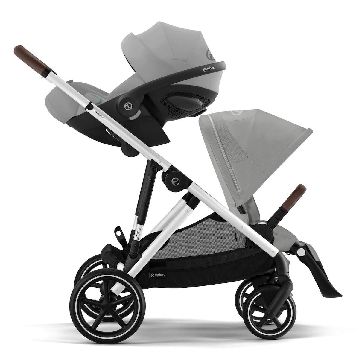 Poussette GAZELLE S SLV Cybex Stone Grey