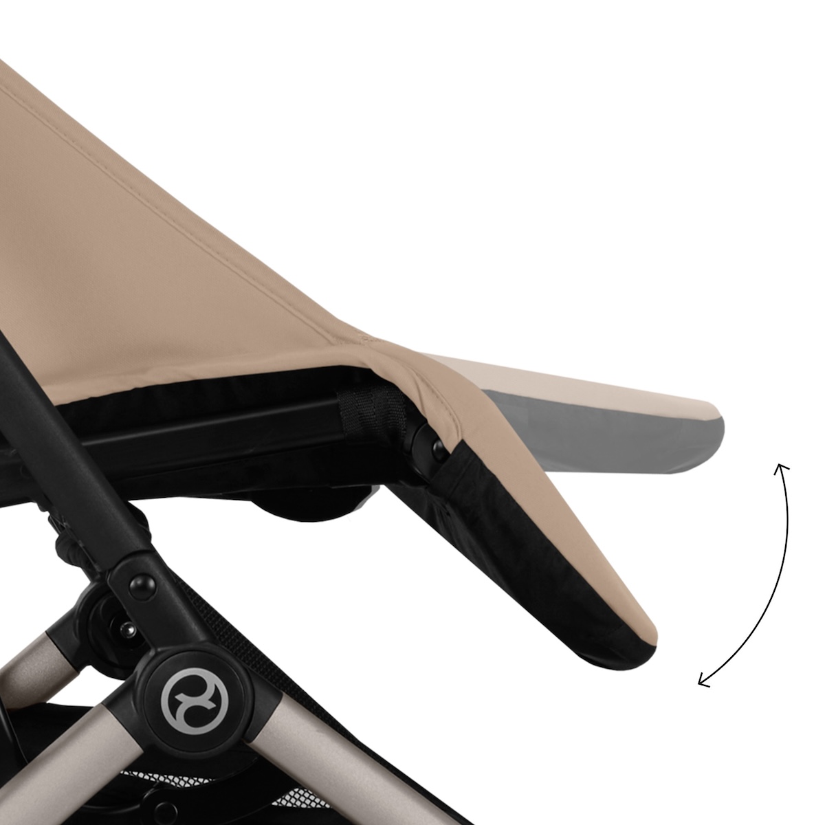 Poussette ORFEO TPE Cybex Almond Beige