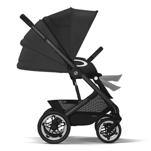 Poussette TALOS S LUX BLK Cybex Moon Black