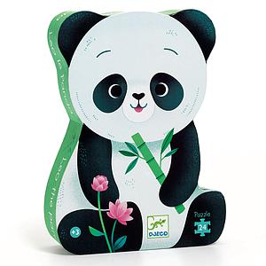 Puzzle 24pcs Léo le Panda Djeco