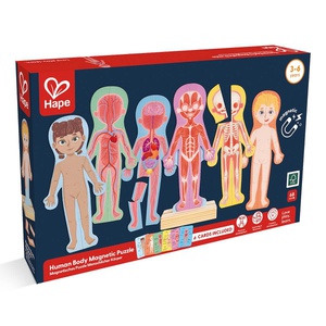 Puzzle aimanté assemble le corps humain Hape