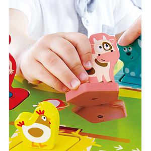 Puzzle encastrable FARMYARD Hape