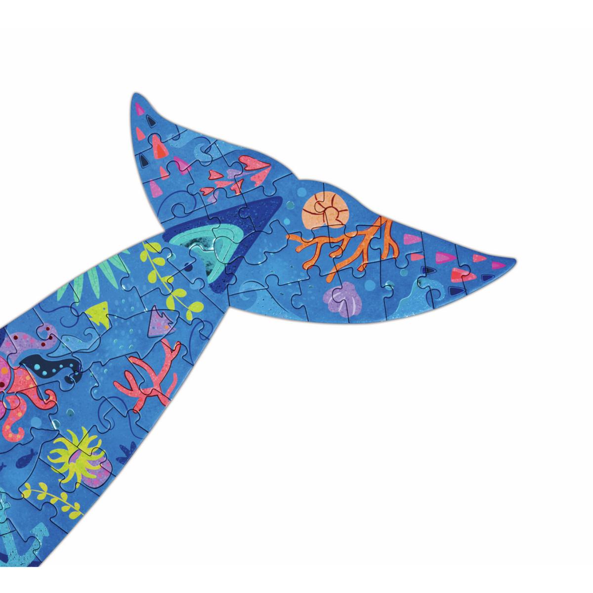 Puzzle géant baleine 200pcs Hape