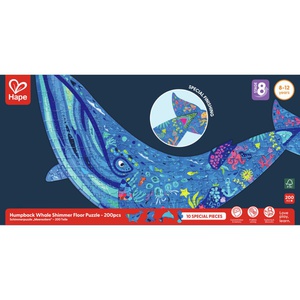 Puzzle géant baleine 200pcs Hape
