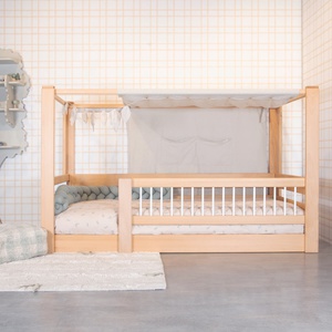 Rideau Toit pour lit DELUXE version Montessori 