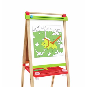 Rouleau à dessin et feutres - dinosaure Hape