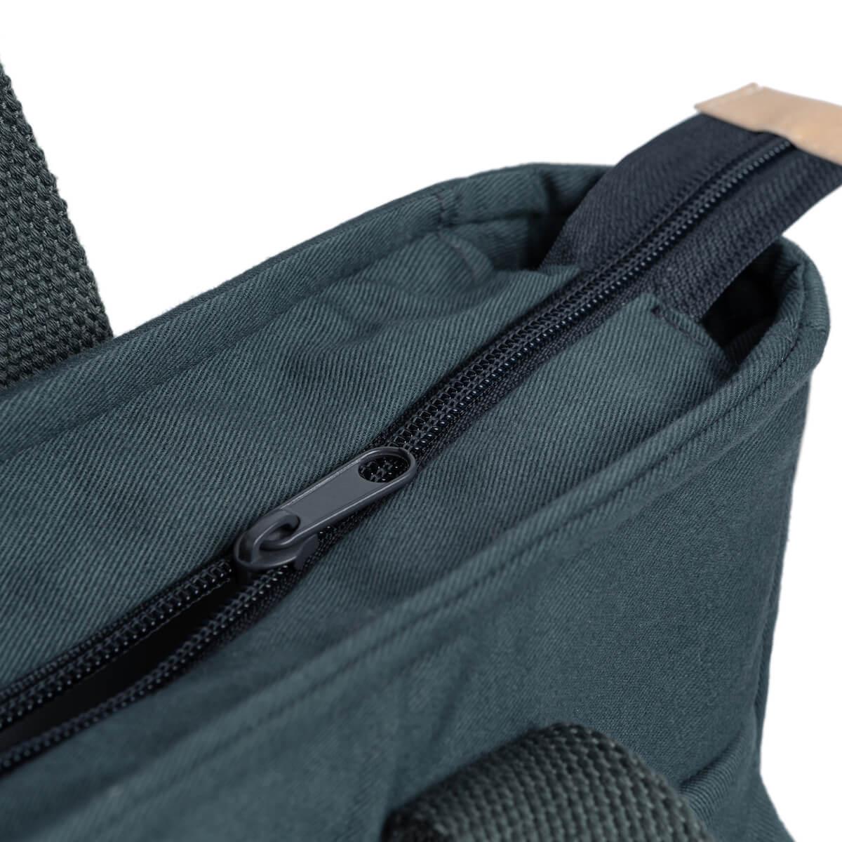 Sac A Dos A Langer Baby On The Go Waterproof Nobodinoz Carbon Blue Abitare Kids