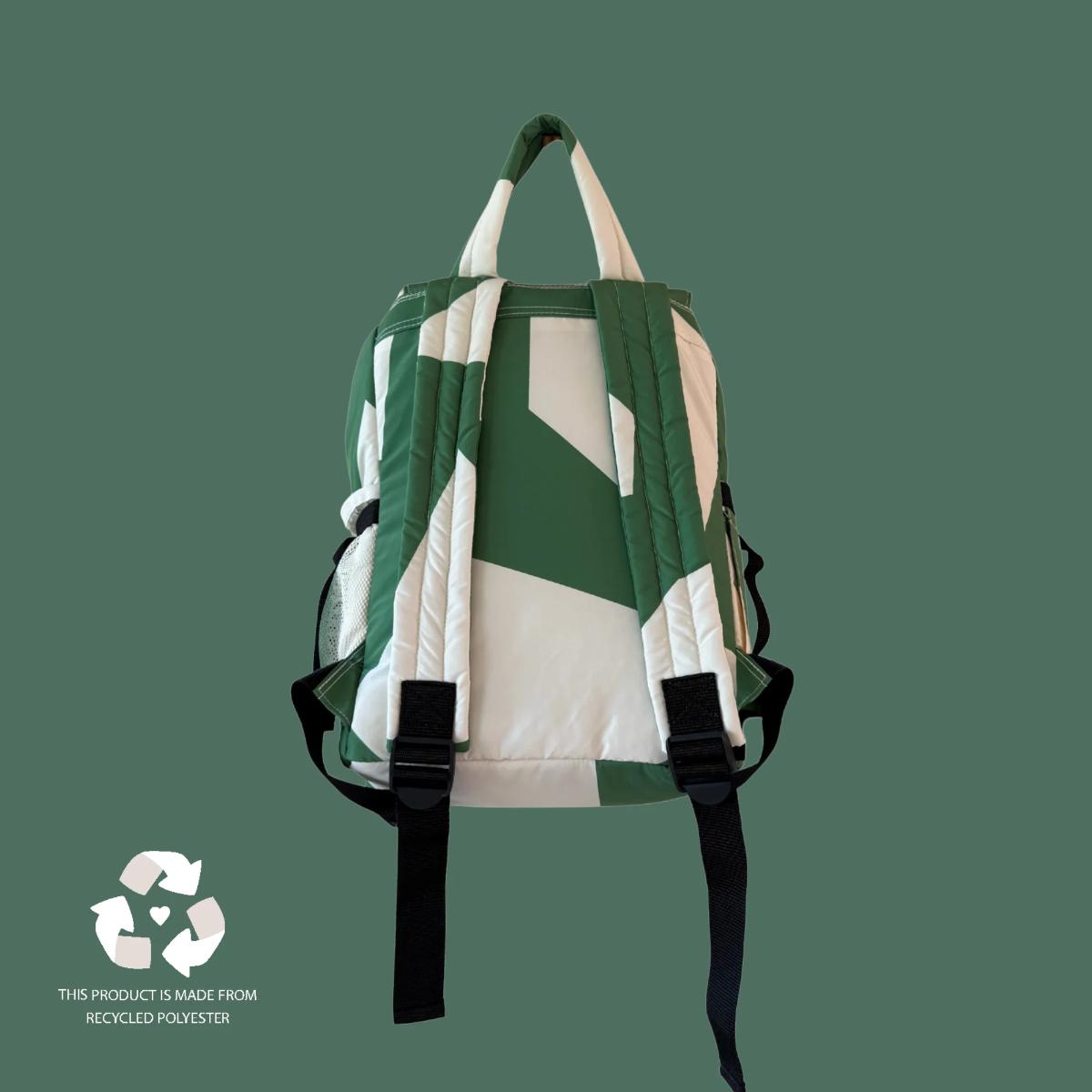 Sac à dos à langer Wildride graphique vert