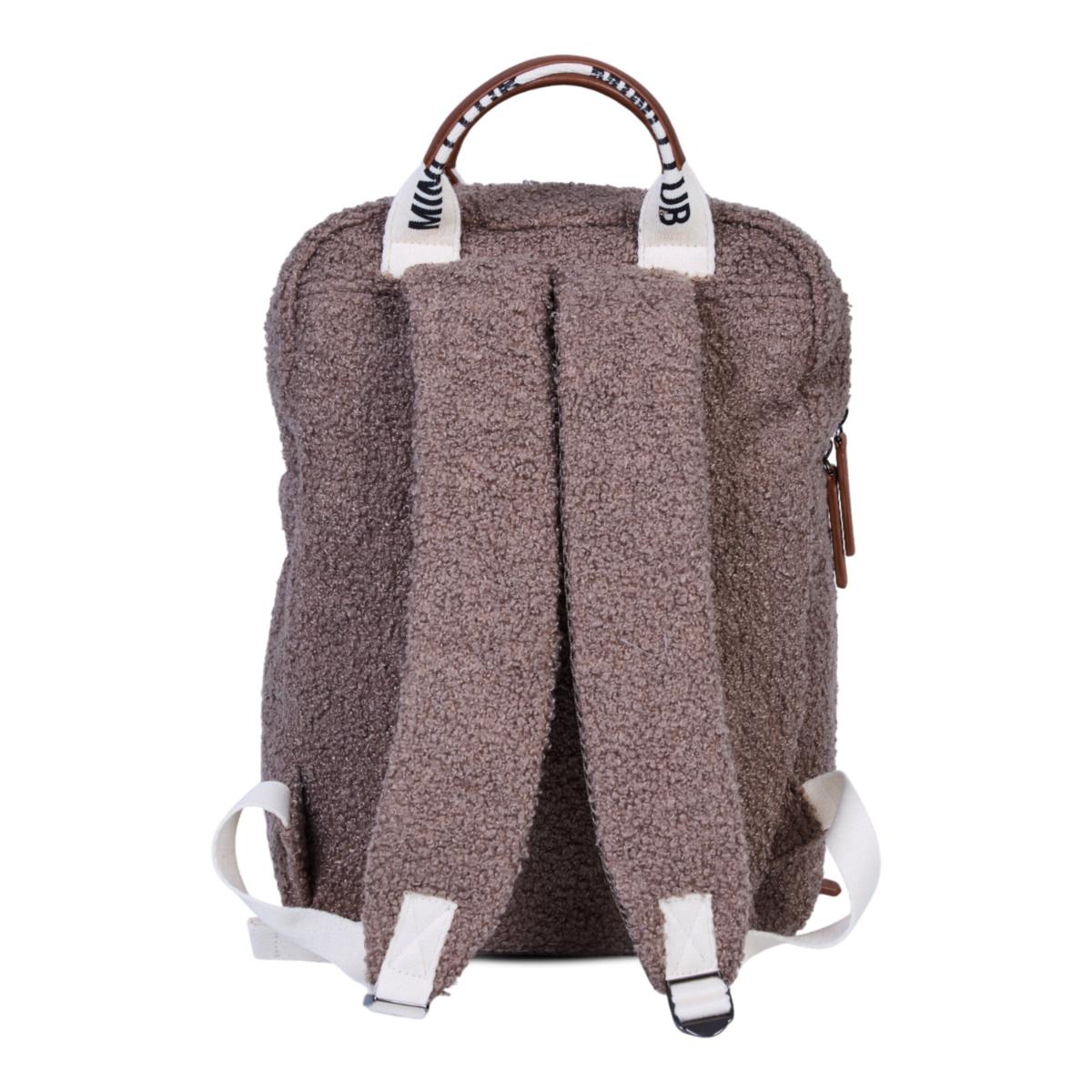 Sac à dos MINI CLUB SIGNATURE Childhome Teddy soft brown