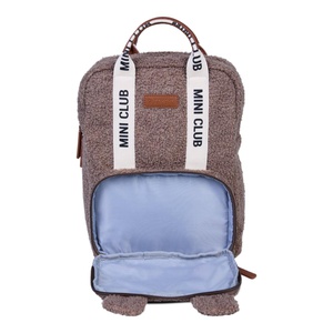 Sac à dos MINI CLUB SIGNATURE Childhome Teddy soft brown