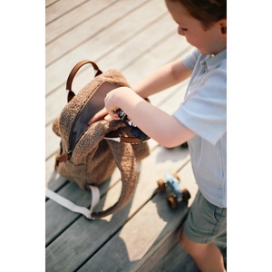 Sac à dos MINI CLUB SIGNATURE Childhome Teddy soft brown