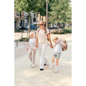 Sac à dos MINI CLUB SIGNATURE Childhome Teddy soft brown