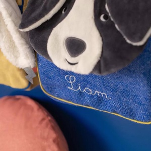 Sac à dos Puce bleu Puce & Pilou Moulin Roty