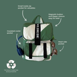 Sac à dos Wildride graphique vert