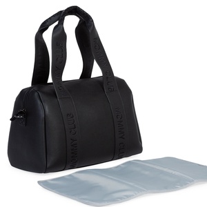Sac à langer MOMMY CLUB SIGNATURE Childhome noir