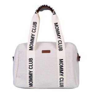 Sac à langer MOMMY CLUB SIGNATURE Childhome Teddy ecru