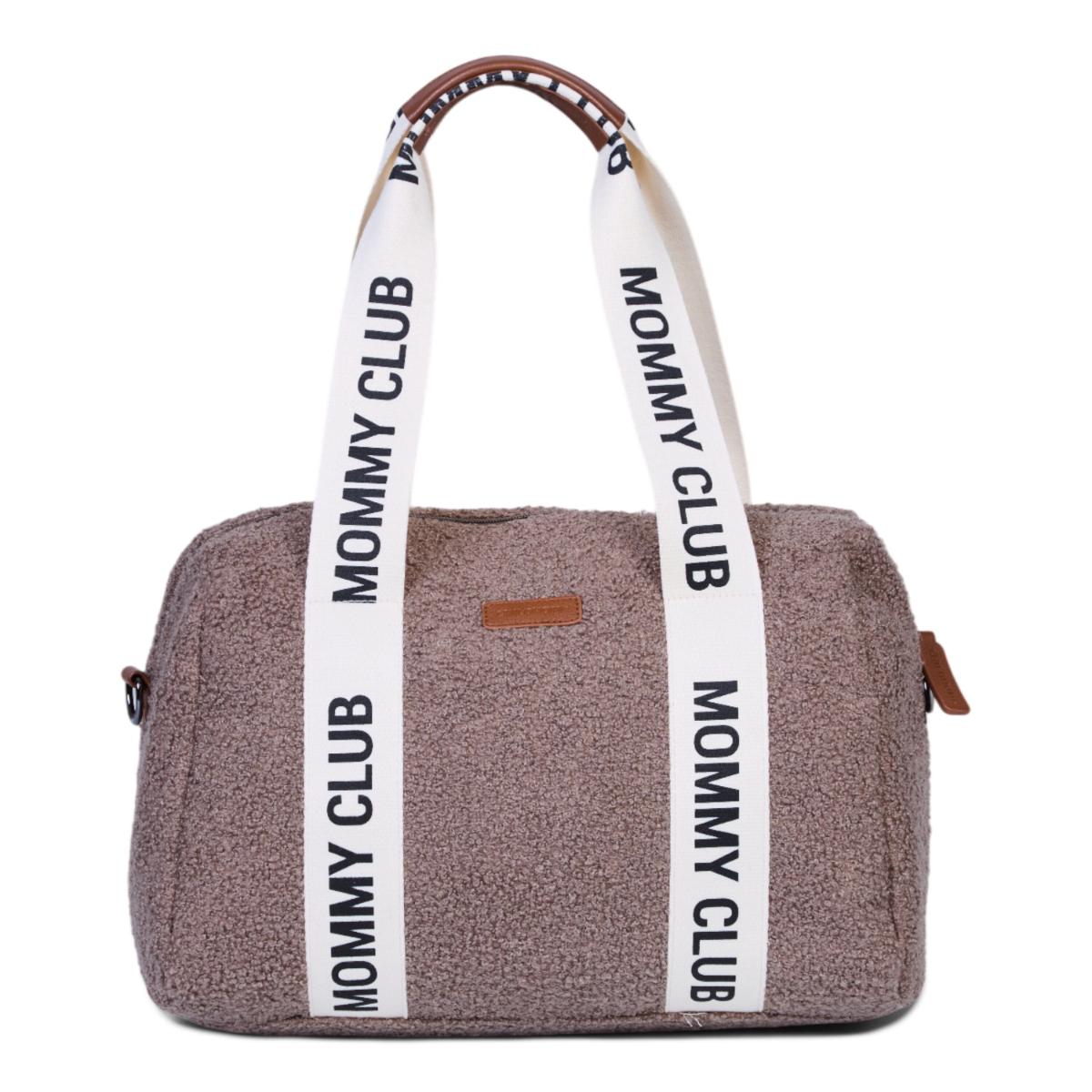 Sac à langer MOMMY CLUB SIGNATURE Childhome Teddy soft brown