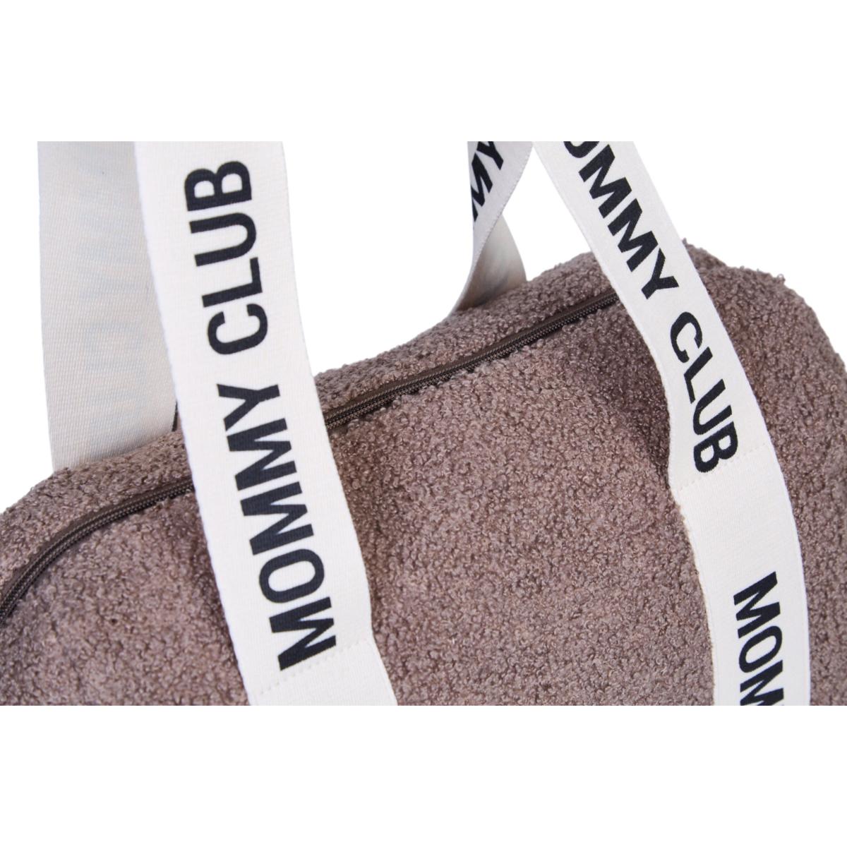 Sac à langer MOMMY CLUB SIGNATURE Childhome Teddy soft brown
