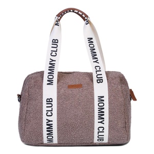 Sac à langer MOMMY CLUB SIGNATURE Childhome Teddy soft brown