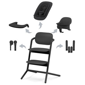 Set chaise haute LEMO 4in1 Cybex Stunning Black