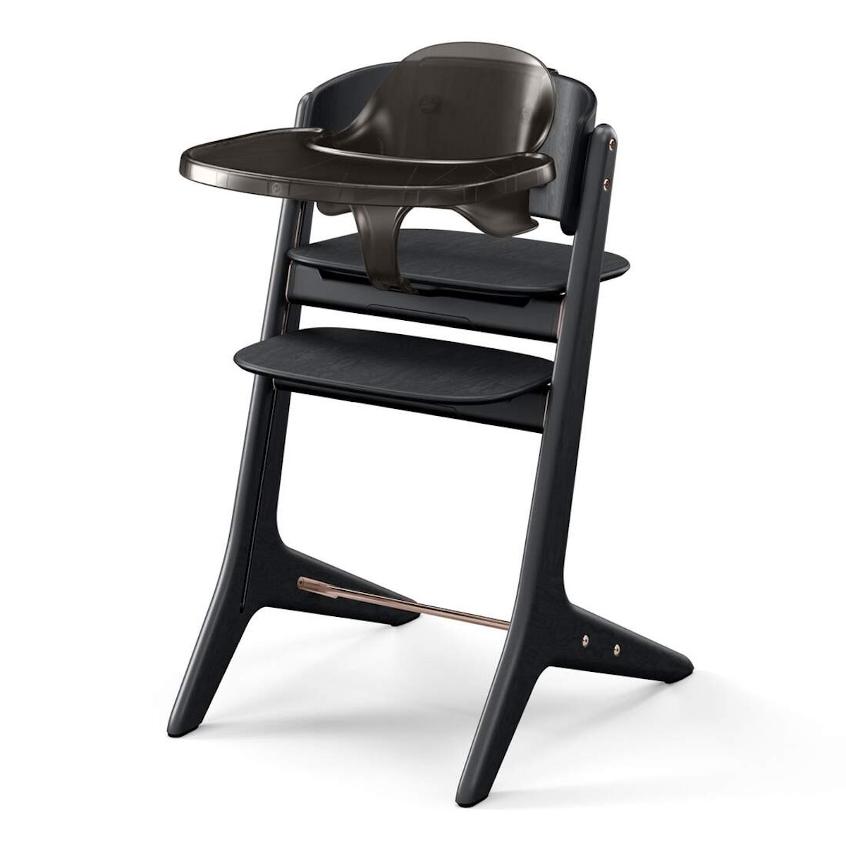 Set chaise haute LEMO Platinum 4in1 Cybex black wood black 