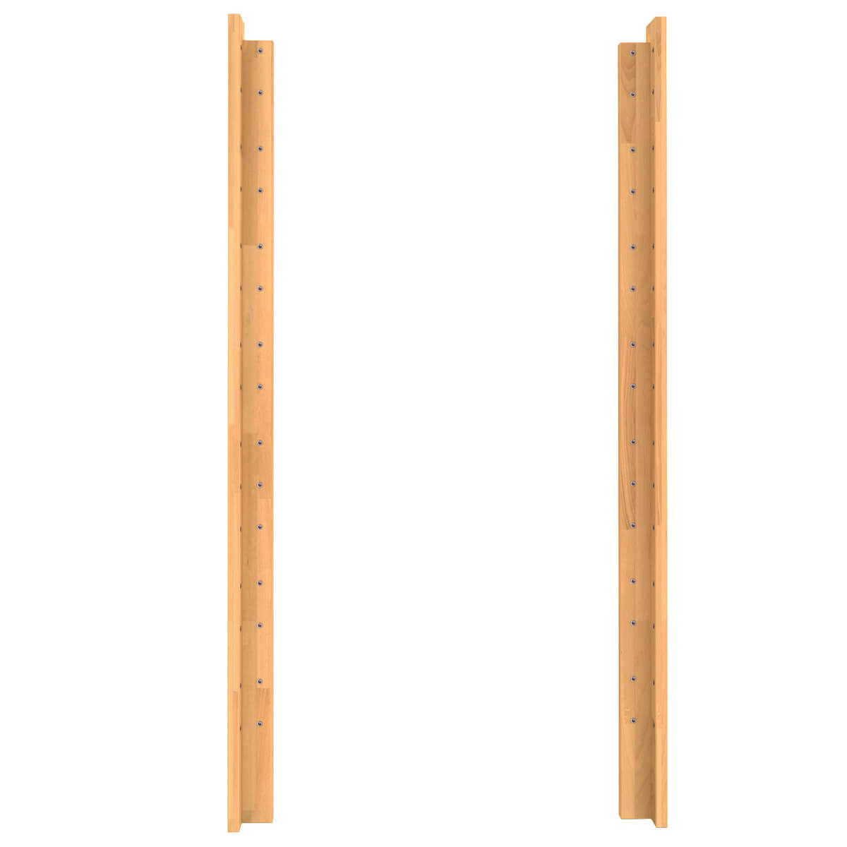 Set de 2 pieds 184cm pour lits mezzanine - twin-over-full - baldaquin - 5 in1 - Bruno DESTYLE de Breuyn hêtre naturel