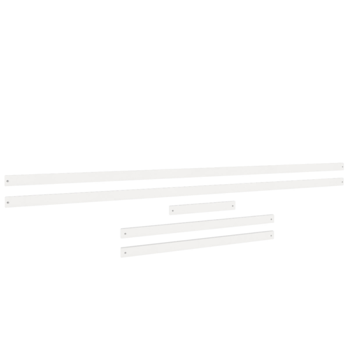 Set de 5 pcs pour lits 5 en 1 - 7 en 1 échelle latérale DESTYLE de Breuyn laqué blanc