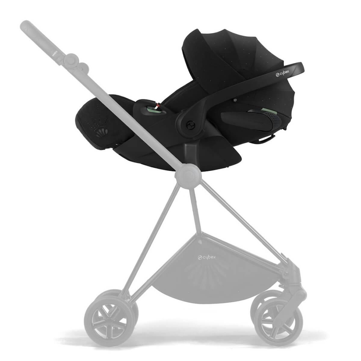 Siège auto bébé portable CLOUD T I-SIZE Cybex La Parisienne black