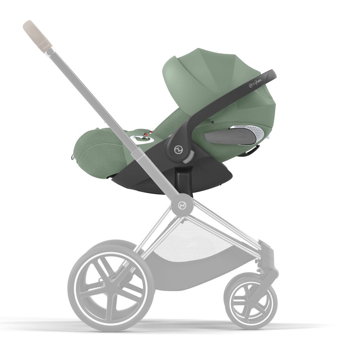 Siège auto bébé portable CLOUD T I-SIZE PLUS Cybex Leaf Green