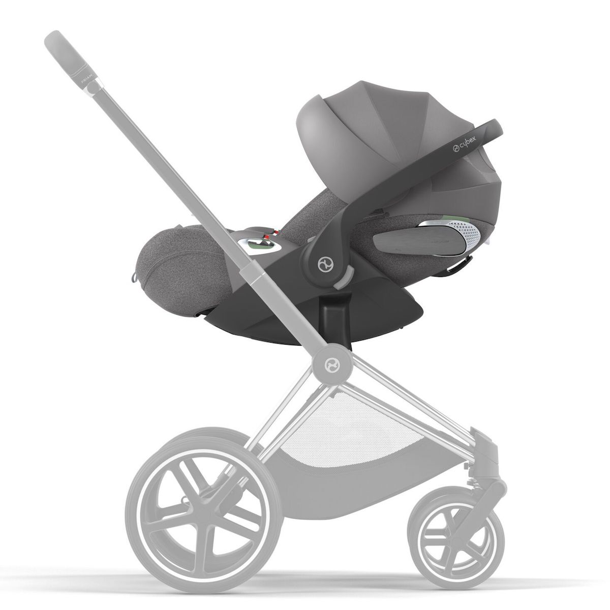 Siège auto bébé portable CLOUD T I-SIZE PLUS Cybex Mirage Grey