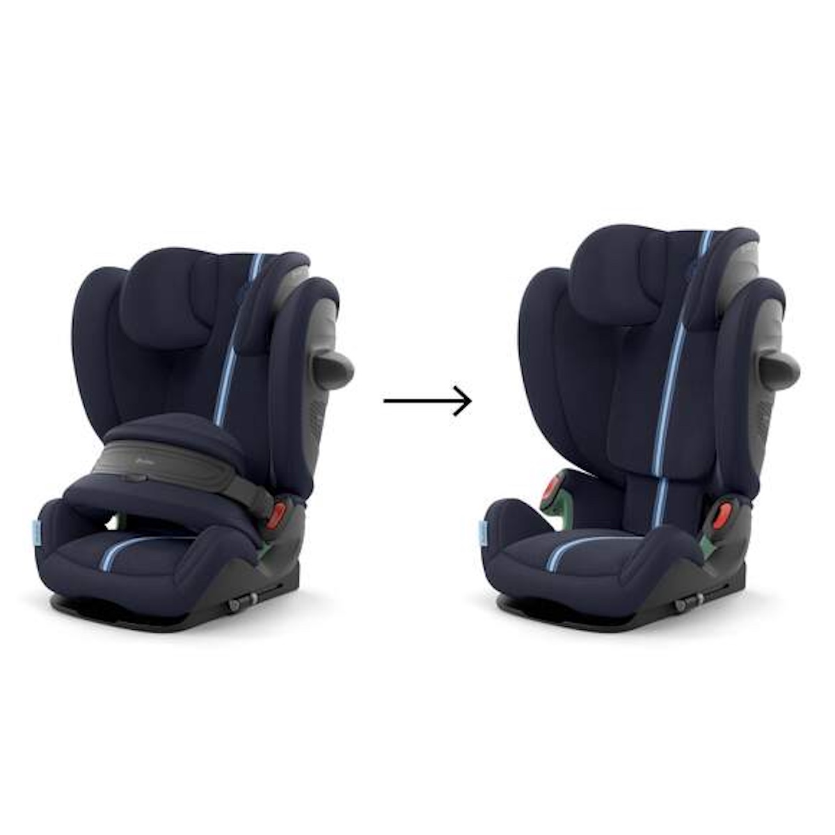 Siège auto de 15 mois à 12 ans PALLAS G3 PLUS Cybex Ocean Blue