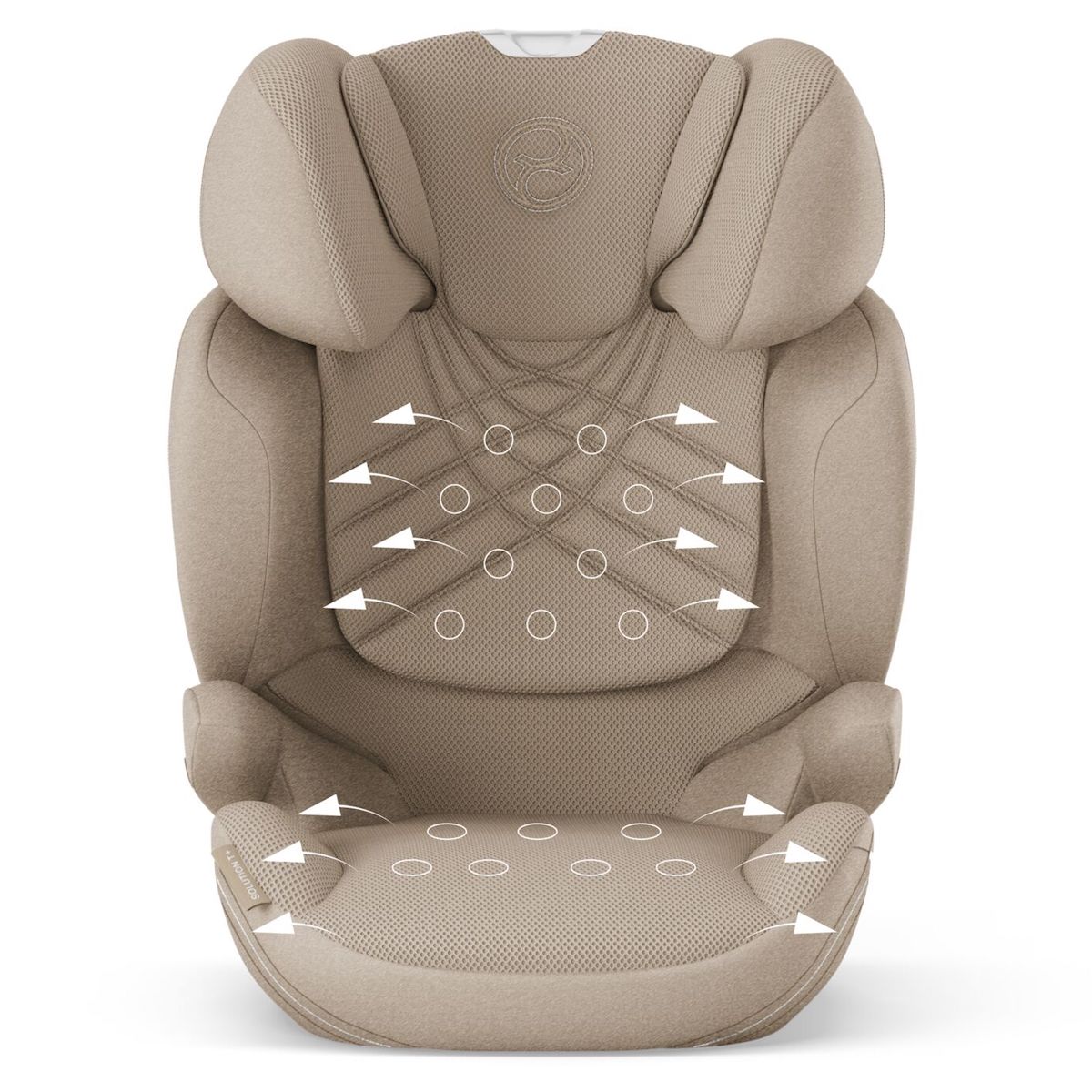Siège auto de 3 ans à 12 ans SOLUTION T I-FIX PLUS Cybex Cozy Beige