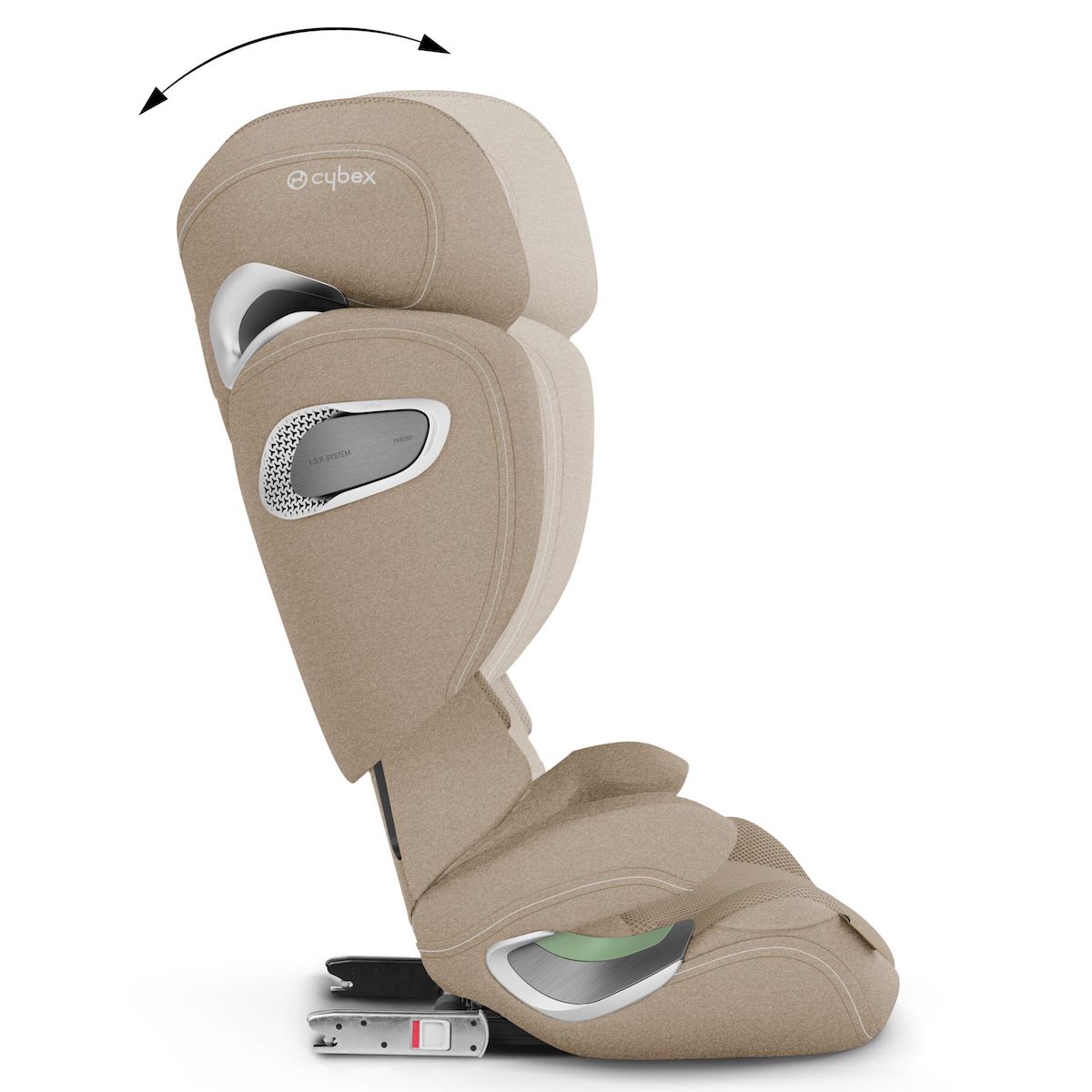Siège auto de 3 ans à 12 ans SOLUTION T I-FIX PLUS Cybex Cozy Beige
