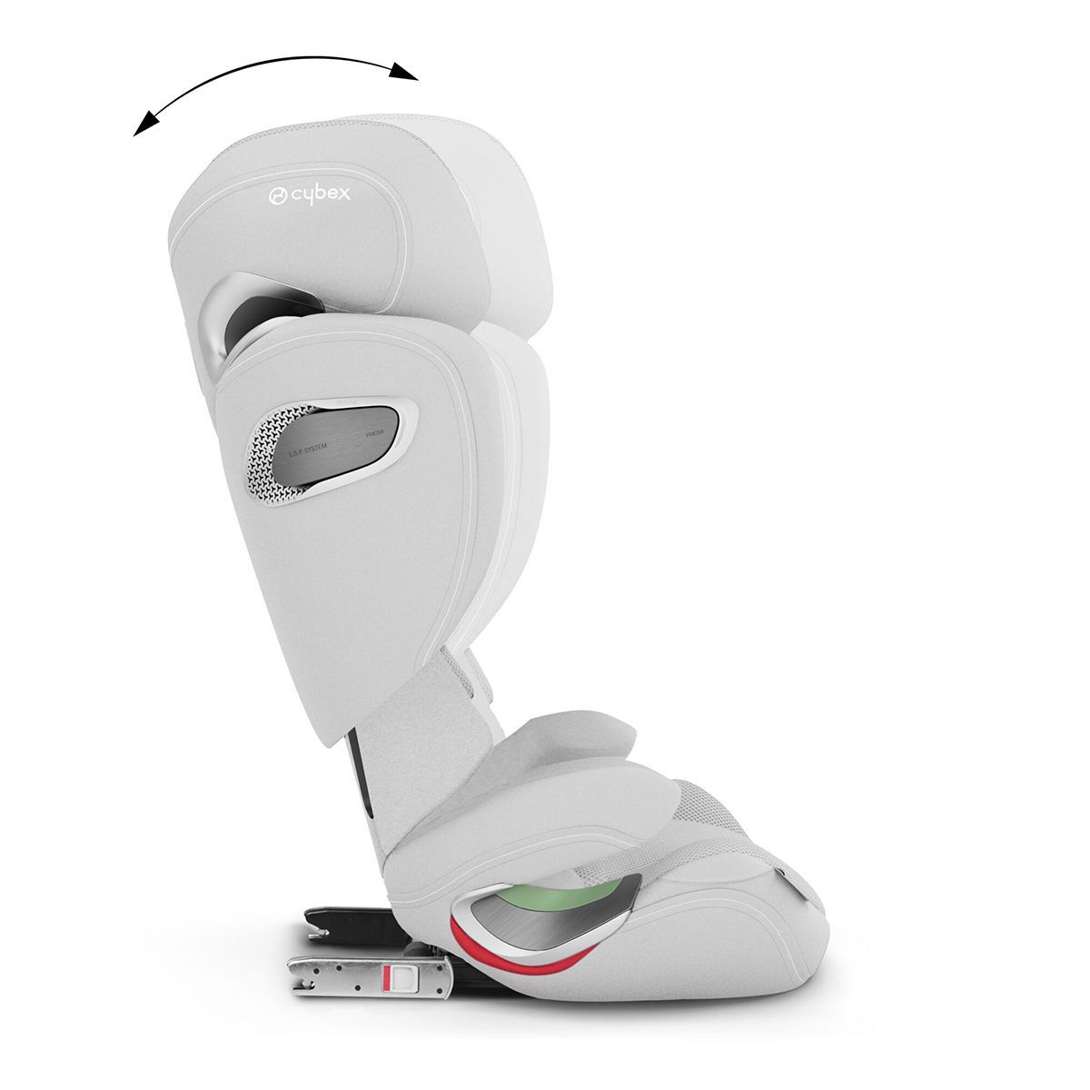 Siège auto de 3 ans à 12 ans SOLUTION T I-FIX PLUS Cybex Light Grey