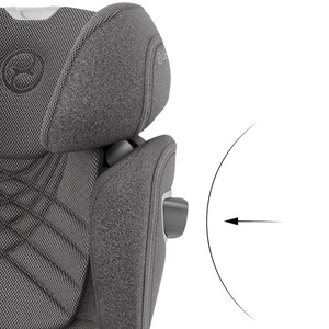 Siège auto de 3 ans à 12 ans SOLUTION T I-FIX PLUS Cybex Mirage Grey