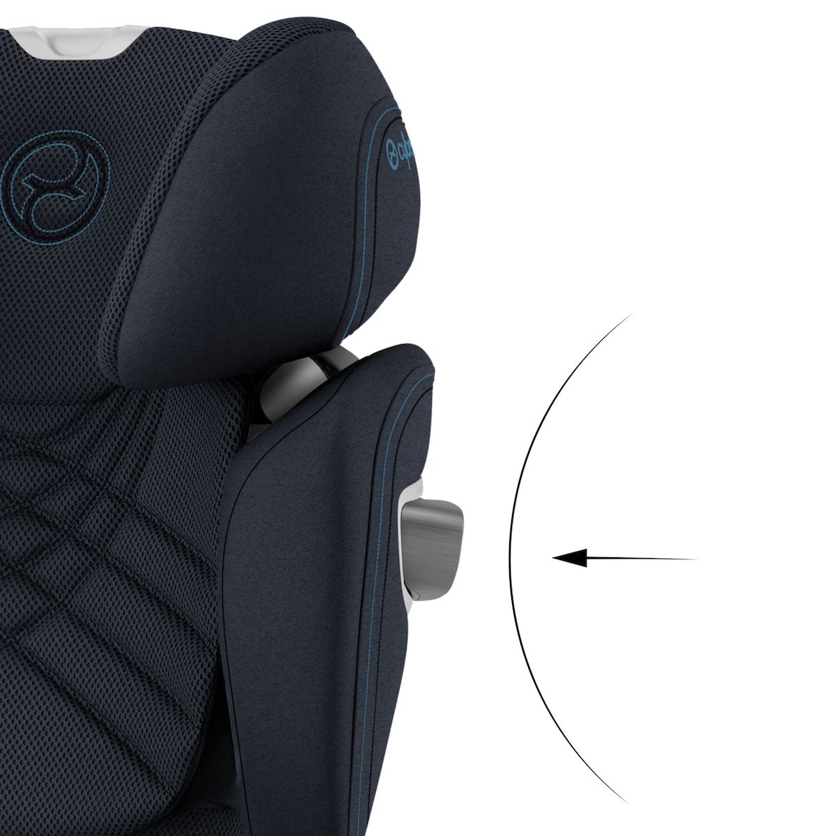 Siège auto de 3 ans à 12 ans SOLUTION T I-FIX PLUS Cybex Nautical Blue