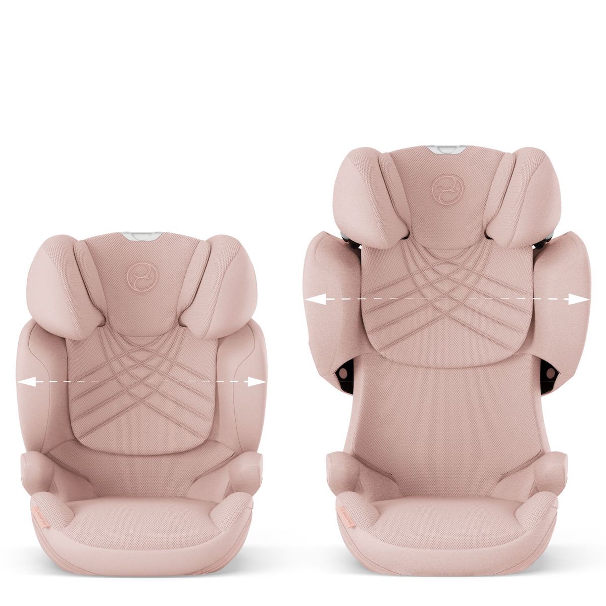 Siège auto de 3 ans à 12 ans SOLUTION T I-FIX PLUS Cybex Peach Pink