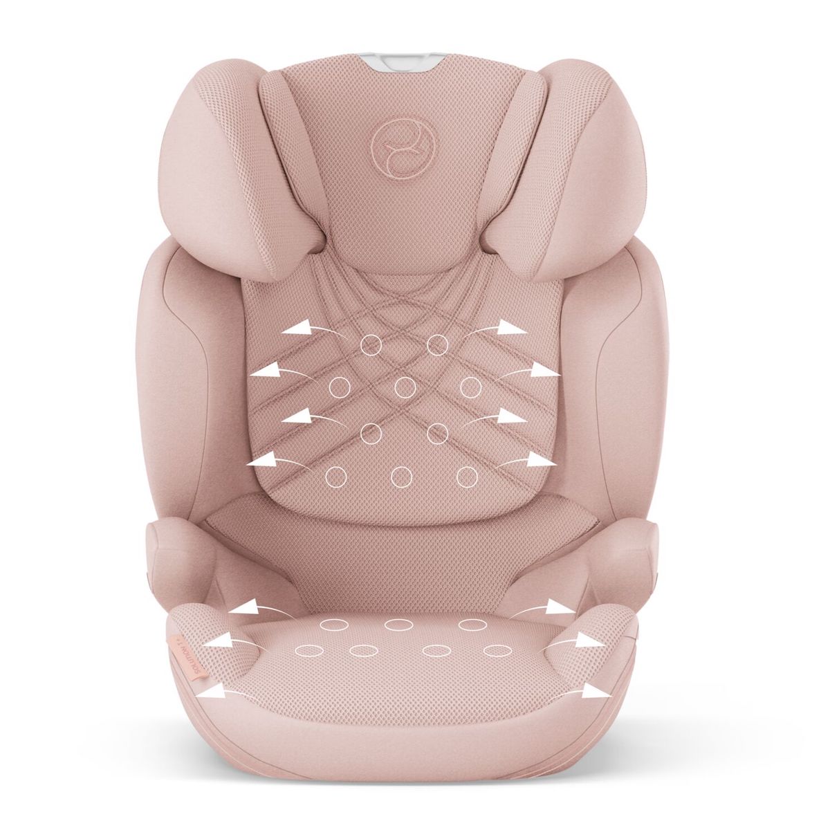 Siège auto de 3 ans à 12 ans SOLUTION T I-FIX PLUS Cybex Peach Pink