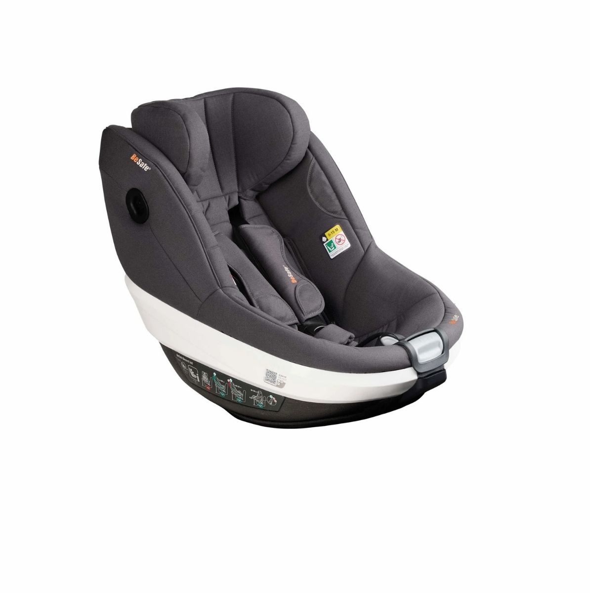 Silla auto Beyond 360º Besafe dark grey melange