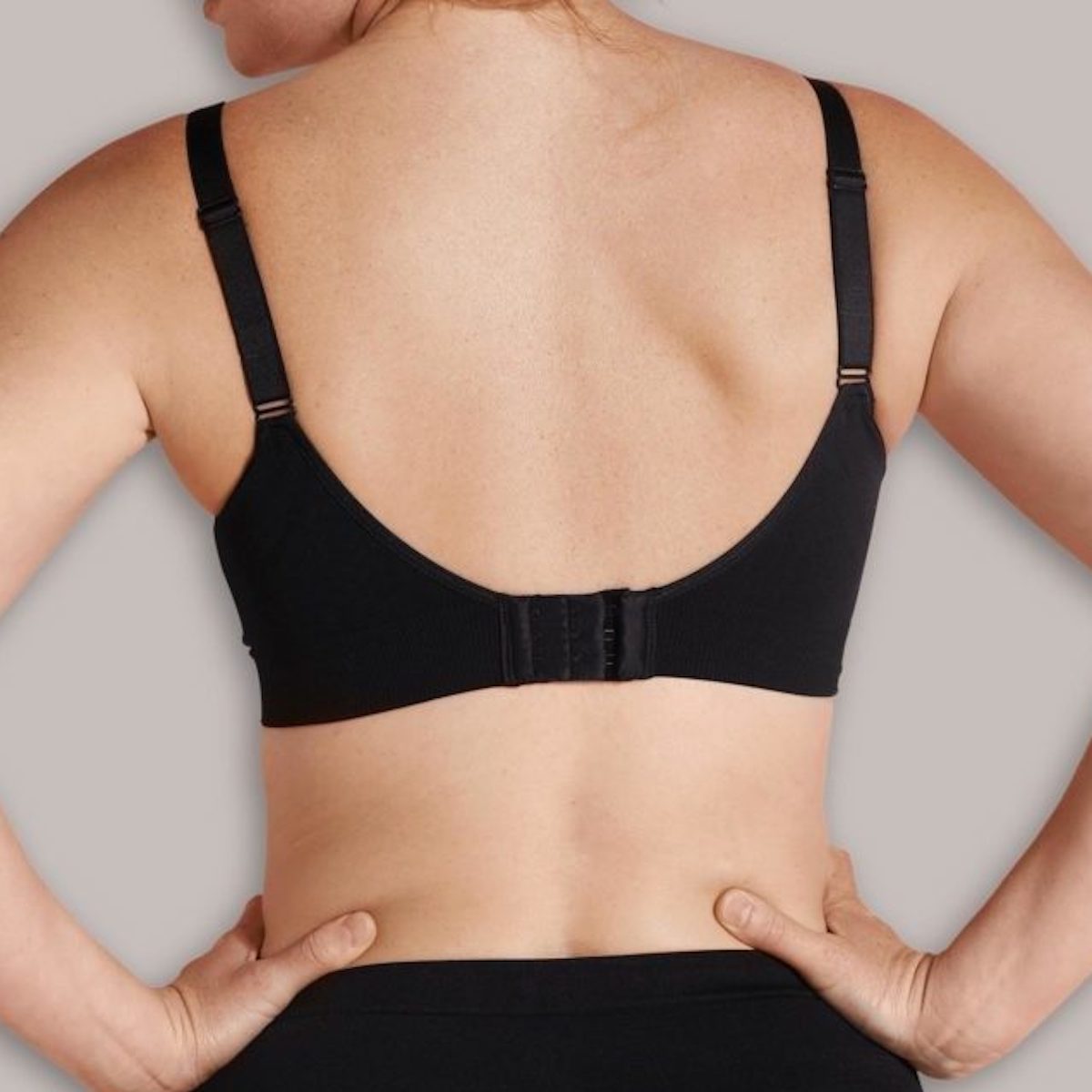 Soutien gorge allaitement sans coutures M Carriwell Noir