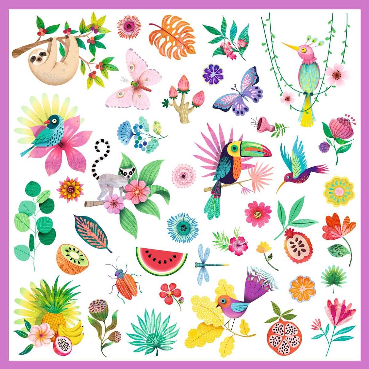 Stickers PARADISE Djeco