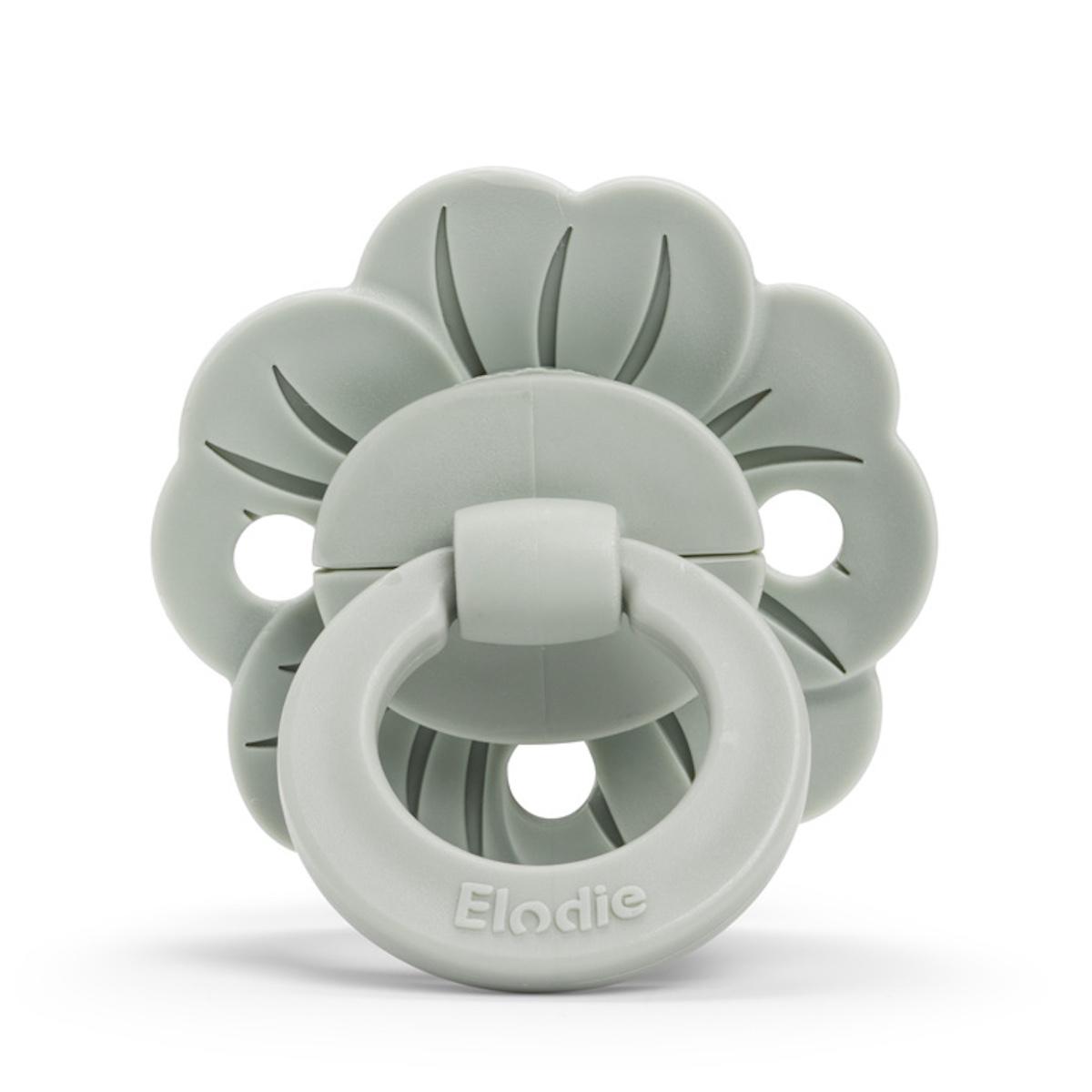 Sucette Silicone 3m+ BINKY BLOOM Elodie mineral green