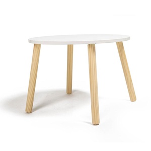 Table ronde en bois pour enfants 60 cm KIRUMY Eurekakids