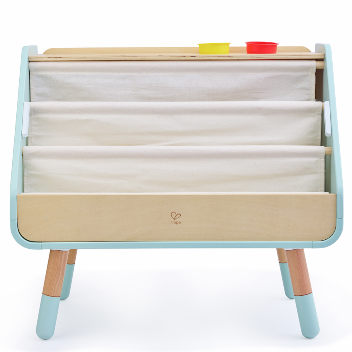 Tableau à dessins-bibliothèque 2 en 1 Hape