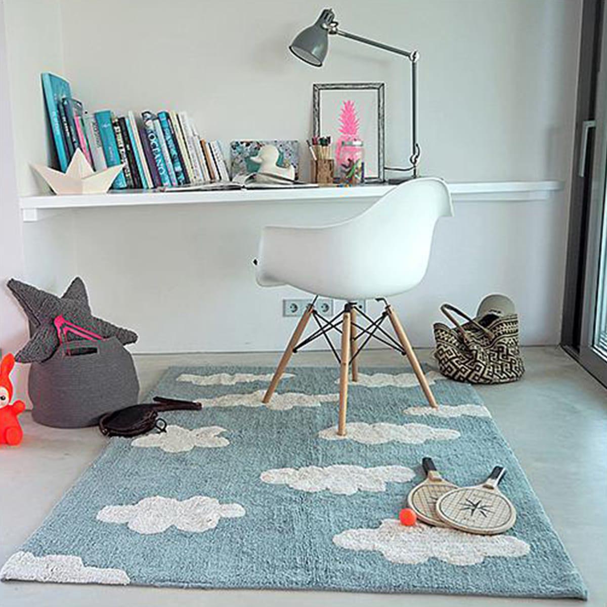 Tapis 120x160 cm CLOUDS Lorena Canals vintage blue