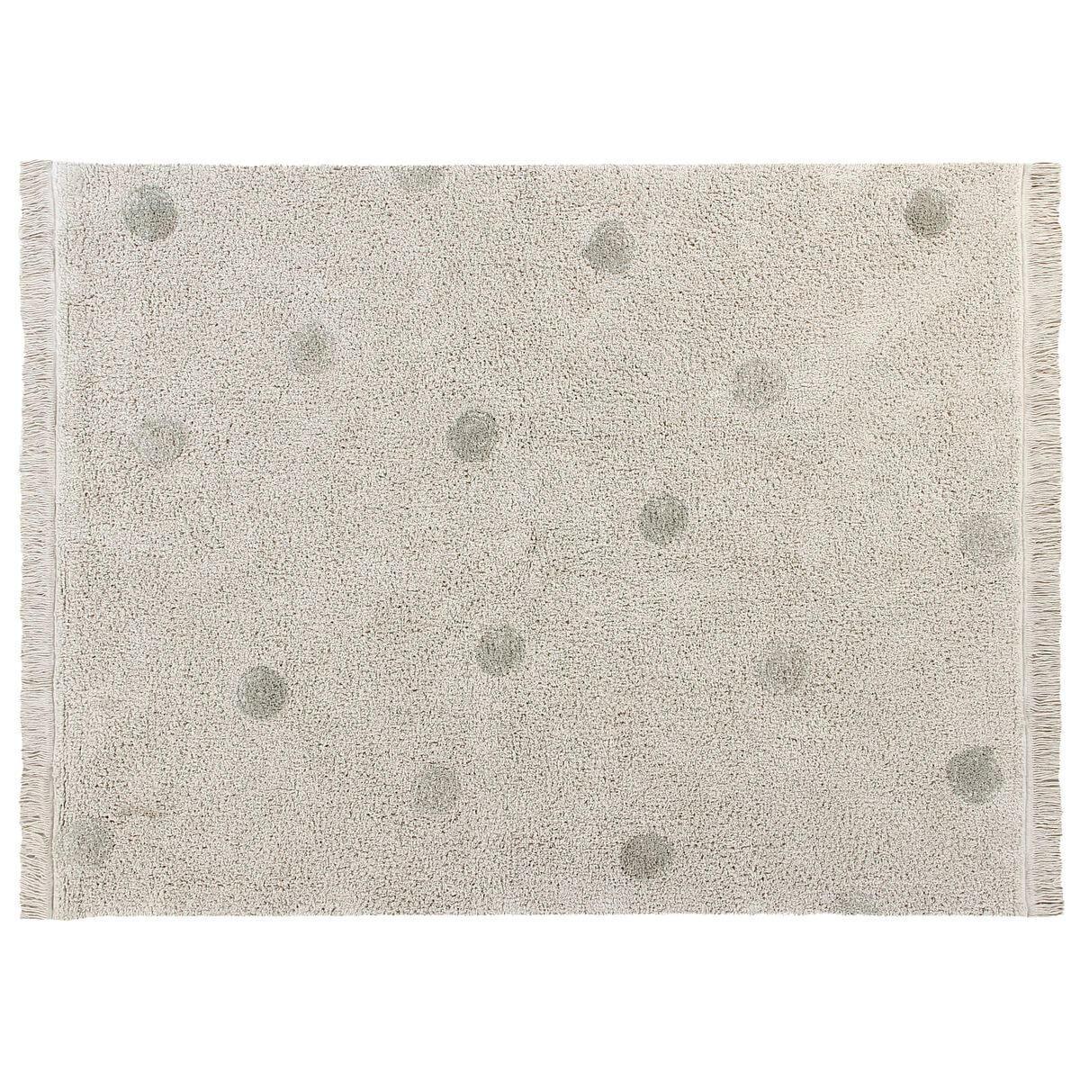 Tapis 120x160cm HIPPY DOTS Lorena Canals Natural-Olive