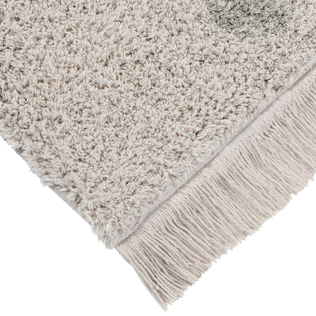 Tapis 120x160cm HIPPY DOTS Lorena Canals Natural-Olive