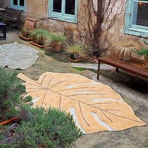 Tapis 120x180cm MONSTERA Lorena Canals honey