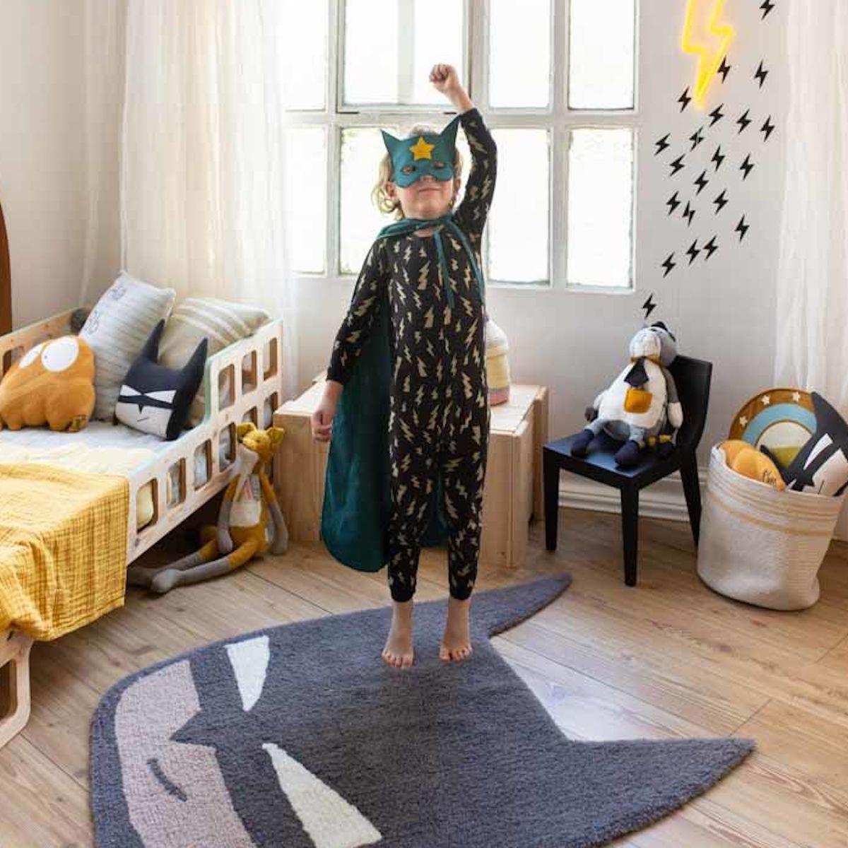 Tapis 120x90cm BAT BOY Lorena Canals