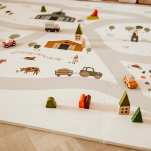 Tapis de jeu 120x180cm EEVAA FARM Play&go